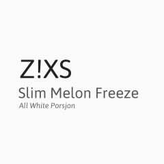Z!xs Slim Melon Freeze All White Porsjon